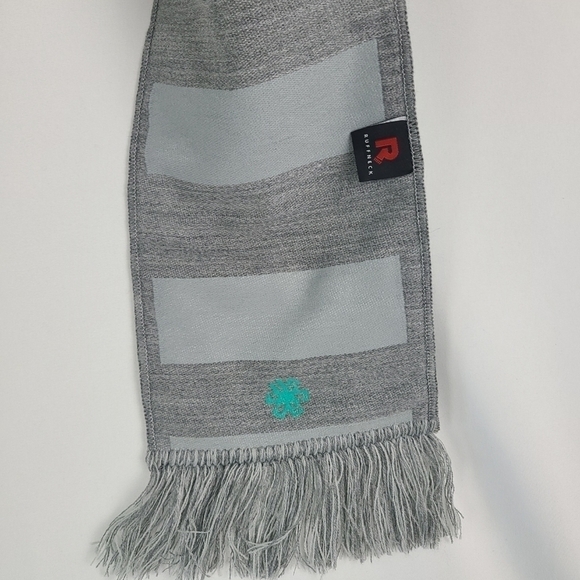 NEW Ruffneck B&B CACTUS Denver, Colorado Scarf Grey Green 68" x 8" - Picture 5 of 6